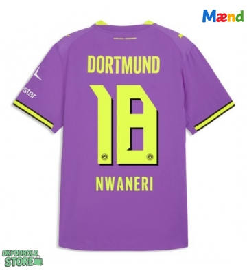 Borussia Dortmund Ethan Nwaneri #18 Replika Tredjetrøje 2026-27 Kortærmet